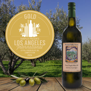 We Won Gold! 2024 LA Olive Oil Competition