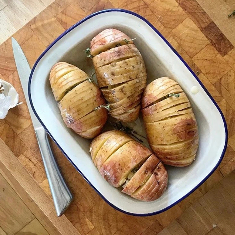 Hasselback Potatoes Recipe